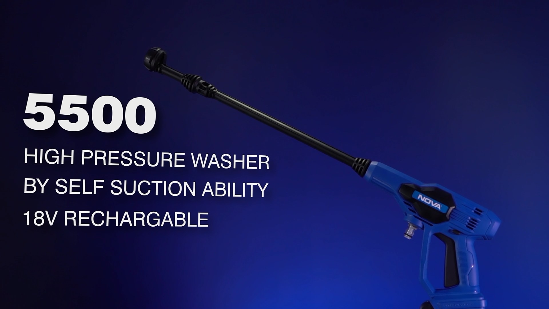 Commercial Teaser for Nova Cordless Car Washer